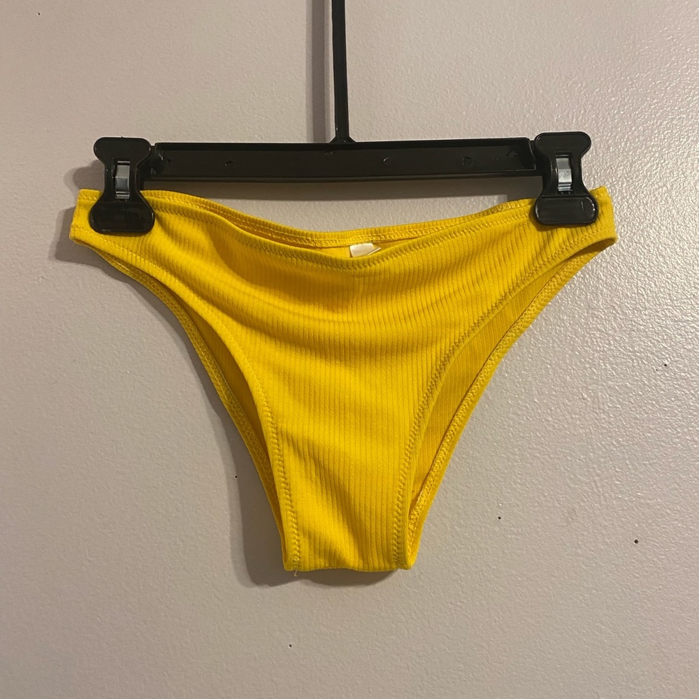 Yellow Zaful Bikini Bottoms